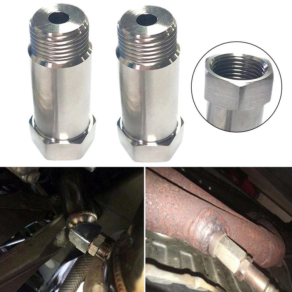 2pcs O2 Oxygen Sensor Extender Spacer Fits All Standard Oxygen Sensors With 18 X 1.5 Mild Steel And Nickel Plated Anti-rust
2pcs O2 Oxygen Sensor Extender Spacer Fits All Standard Oxygen Sensors With 18 X 1.5 Mild Steel And Nickel Plated Anti-rust