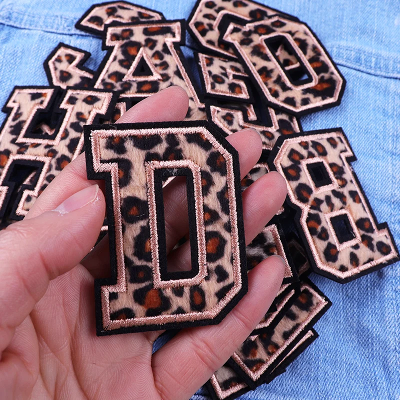 26 leopard Print Eglish Letter Patch Embroiery Patch For Clothes Hat Shose Bags Sew Stickers Embroidered Patches On Clothes DIY
26 leopard Print Eglish Letter Patch Embroiery Patch For Clothes Hat Shose Bags Sew Stickers Embroidered Patches On Clothes DIY