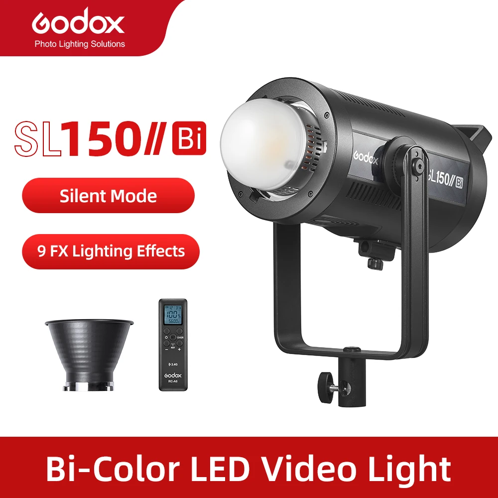 Godox SL150II Bi 150W 2800-6500K Bi-Color СВЕТОДИОДНЫЙ Video светильник для живой фотографии
Godox SL150II Bi 150W 2800-6500K Bi-Color СВЕТОДИОДНЫЙ Video светильник для живой фотографии