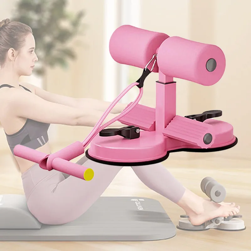 

Floor Situp Aid with Suction Cups Abdominal Exerciser Height Multifunctional Non-Slip Exercised Arms Stomach Thigh Legs