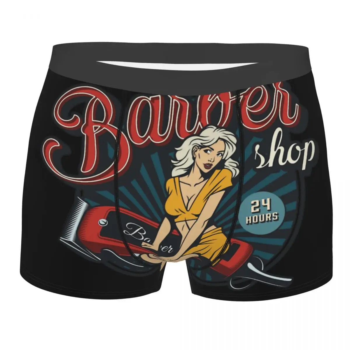 Vintage Barber Shop Pin Up Girl Underpants Homme Panties Man Underwear Print Shorts Boxer Briefs
Vintage Barber Shop Pin Up Girl Underpants Homme Panties Man Underwear Print Shorts Boxer Briefs