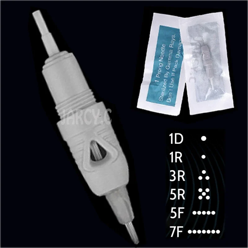 100/200pcs Tattoo Cartridge Needles 8mm Screw Tattoo Needle 1D 1R 2R 3R 3F 5R 5F 7R 7F for Permanent Makeup Eyebrow Lips Tattoo
100/200pcs Tattoo Cartridge Needles 8mm Screw Tattoo Needle 1D 1R 2R 3R 3F 5R 5F 7R 7F for Permanent Makeup Eyebrow Lips Tattoo