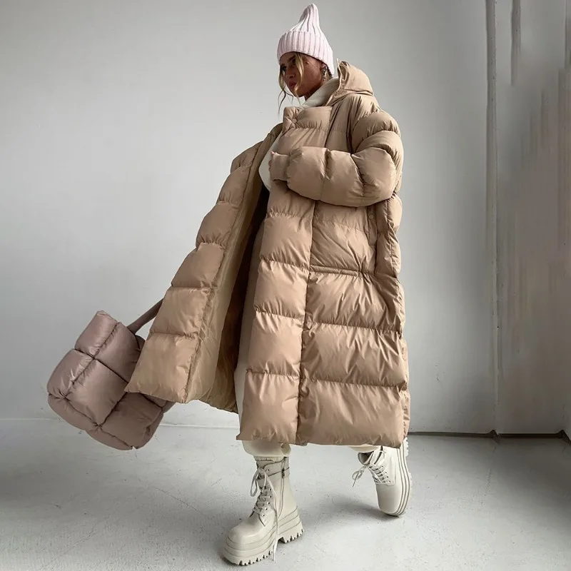 Wepbel Autumn Parkas Winter Women Clothing Long Cotton Jacket Leisure Warm Thickened Hidden Hook Long Hooded Ovarcoats Jacket
Wepbel Autumn Parkas Winter Women Clothing Long Cotton Jacket Leisure Warm Thickened Hidden Hook Long Hooded Ovarcoats Jacket