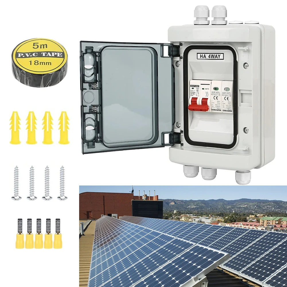 Waterproof and Safe DC Isolator Switch Suitable for Solar Panel Installations 40A Long Mechanical and Electrical Life
Waterproof and Safe DC Isolator Switch Suitable for Solar Panel Installations 40A Long Mechanical and Electrical Life