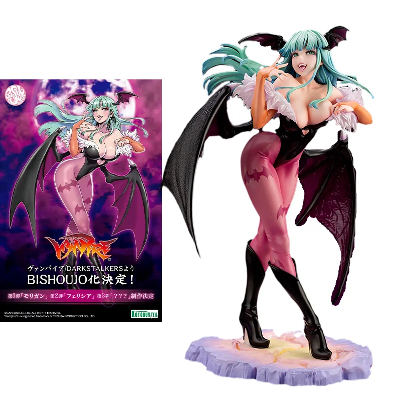 KOTOBUKIYA оригинальная игра вампира, аниме фигурка морригана аенсленда, фигурка, игрушки для детей, подарок, Коллекционная модель, украшения
KOTOBUKIYA оригинальная игра вампира, аниме фигурка морригана аенсленда, фигурка, игрушки для детей, подарок, Коллекционная модель, украшения