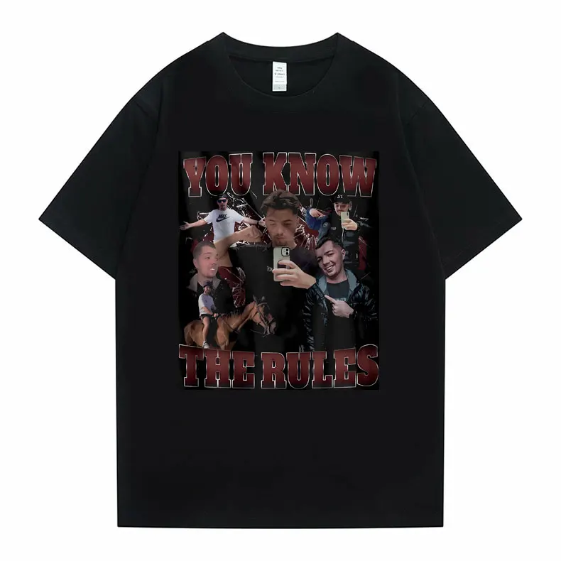 You Know The Rules Funny Meme Graphic Print T-shirt Men Women Casual Pure Cotton Tees Short Sleeve Summer Male Oversized T Shirt
You Know The Rules Funny Meme Graphic Print T-shirt Men Women Casual Pure Cotton Tees Short Sleeve Summer Male Oversized T Shirt