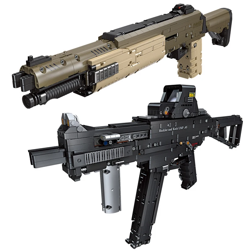 60 см военный строительный блок UMP45 Submachine Gun STF12, строительные блоки в сборе, технические кирпичи, игрушки для мальчиков, подарки на день рождения
60 см военный строительный блок UMP45 Submachine Gun STF12, строительные блоки в сборе, технические кирпичи, игрушки для мальчиков, подарки на день рождения