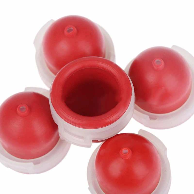 5pcs Perforated Red Carburetor Primer Light Bulb Trimmer Engine Lawn Mower Accessories Garden Power Equipment Replacement Parts
5pcs Perforated Red Carburetor Primer Light Bulb Trimmer Engine Lawn Mower Accessories Garden Power Equipment Replacement Parts
