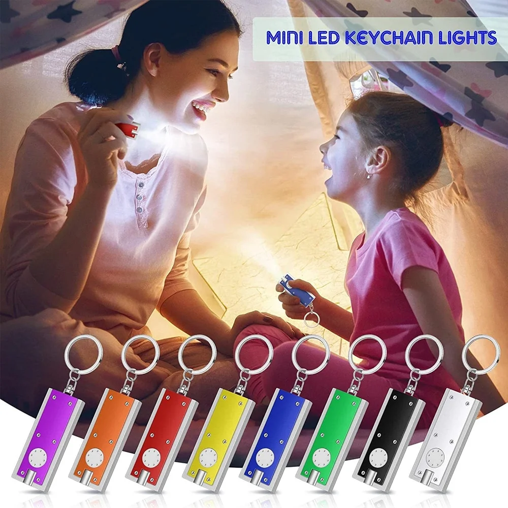 

Mini Flashlight Mini LED Keychain Lights Pocket-sized Keychain Flashlights Torch Emergency Light Astigmatism Light White Light