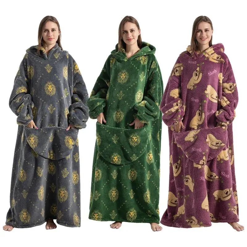 wearable Blanket Hoodie portable high quality Hoodie Blanket with Pockets Universal Comfortable Nap Blanket for winter season
wearable Blanket Hoodie portable high quality Hoodie Blanket with Pockets Universal Comfortable Nap Blanket for winter season