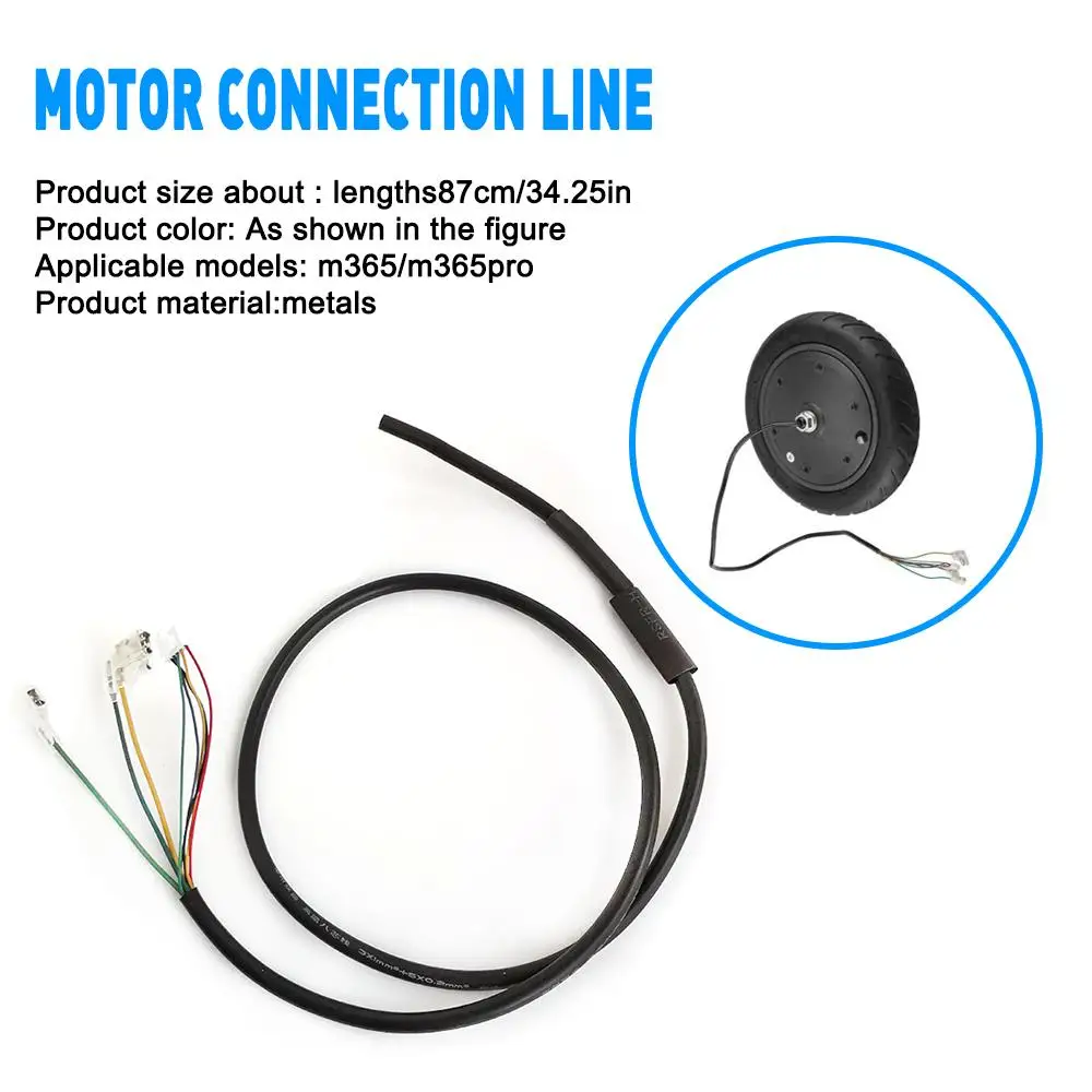 Electric Scooter Engine Motor Wire Replacement Cable For Xiaomi M365/M365pro Motor Replacement Line E-Scooter Accessories L8D4
Electric Scooter Engine Motor Wire Replacement Cable For Xiaomi M365/M365pro Motor Replacement Line E-Scooter Accessories L8D4