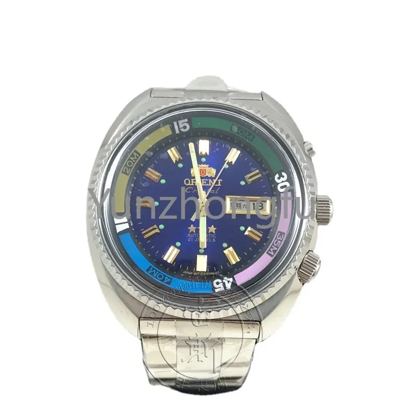 Retro large dial sports full-automatic mechanical men's watch Japanese Double Lion Haiba watch,
Retro large dial sports full-automatic mechanical men's watch Japanese Double Lion Haiba watch,