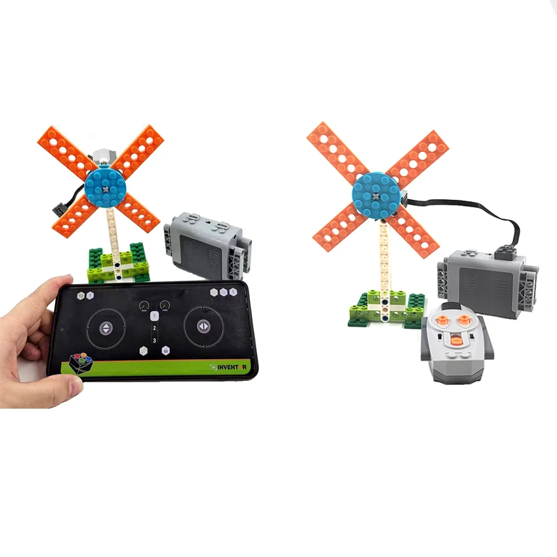 Technical RC APP Program Motor Electric Fan Robot Building Block Compatible With lego 9686 Wedo Education Kids Moc Bricks Toys
Technical RC APP Program Motor Electric Fan Robot Building Block Compatible With lego 9686 Wedo Education Kids Moc Bricks Toys