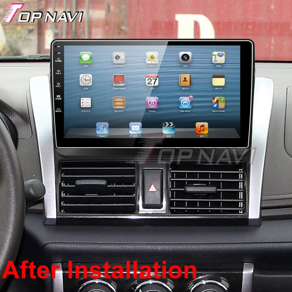 1 Din Android 9.0 Car GPS Navigation 4K Car Video Audio DVD Player For Toyota VIOS Yaris 2013 2016 Auto Radio Stereo FM AM RDS
1 Din Android 9.0 Car GPS Navigation 4K Car Video Audio DVD Player For Toyota VIOS Yaris 2013 2016 Auto Radio Stereo FM AM RDS