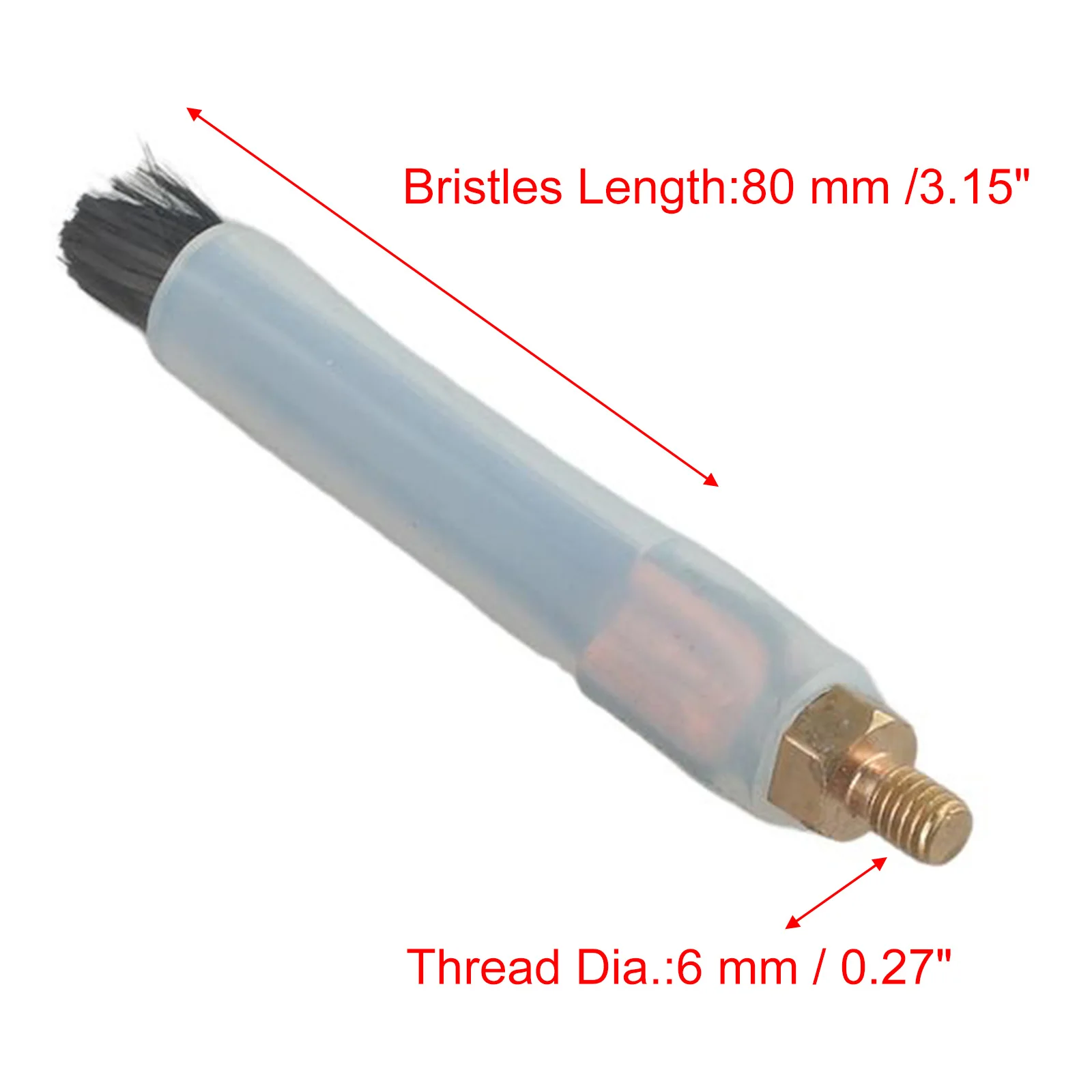 100% Brand New 5-pack M6 Welding Brush 3.15 Inches Bristle Convenient Efficient With Silicone Sleeve Effectively Clean Weld Bead
100% Brand New 5-pack M6 Welding Brush 3.15 Inches Bristle Convenient Efficient With Silicone Sleeve Effectively Clean Weld Bead