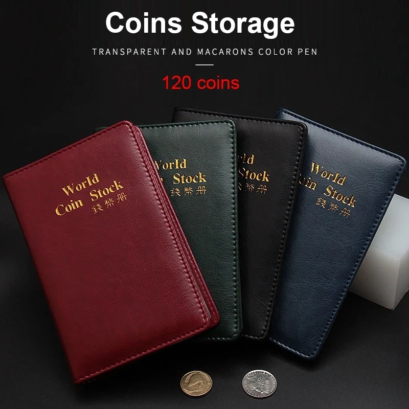 120 Coins Collection Album Money Coin Storage Tokens Medallions Badges Book Storage Holder Special Design Collection Penny Caps
120 Coins Collection Album Money Coin Storage Tokens Medallions Badges Book Storage Holder Special Design Collection Penny Caps