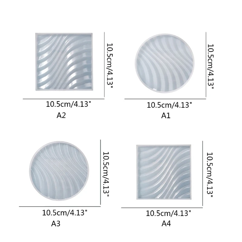 Silicone Resin Mold Wavy Resin Mold Round Epoxy Casting Mold for Making DIY Artwork,Home Decor
Silicone Resin Mold Wavy Resin Mold Round Epoxy Casting Mold for Making DIY Artwork,Home Decor