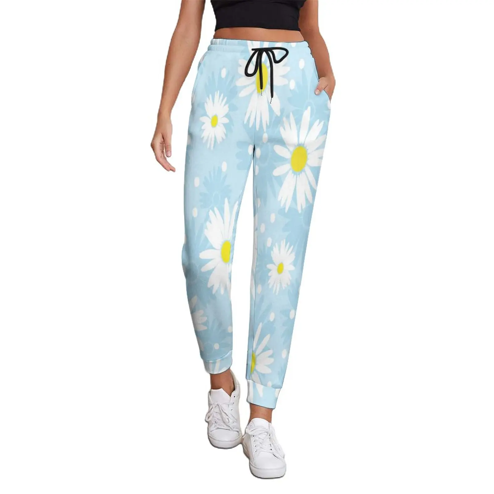 White Daisies Pants Women Flowers Pattern Art Trendy Sweatpants Autumn Design Hippie Oversized Trousers Gift Idea
White Daisies Pants Women Flowers Pattern Art Trendy Sweatpants Autumn Design Hippie Oversized Trousers Gift Idea