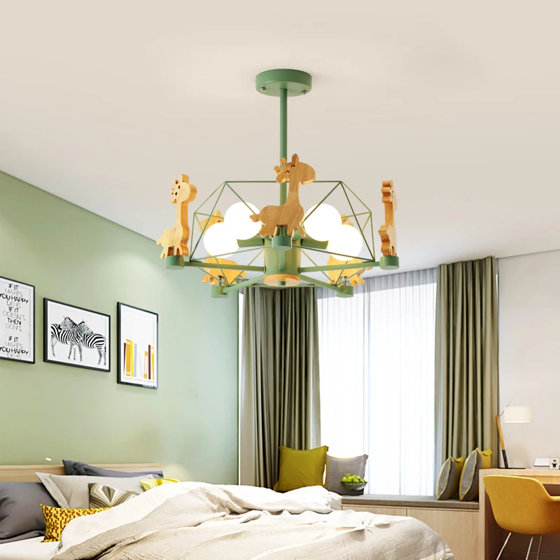 Dream Creative Trojan Horse LED Chandelier Nordic Simple Children's Bedroom Lamp Macaron Kindergarten Solid Wood Lamp with Bulb
Dream Creative Trojan Horse LED Chandelier Nordic Simple Children's Bedroom Lamp Macaron Kindergarten Solid Wood Lamp with Bulb