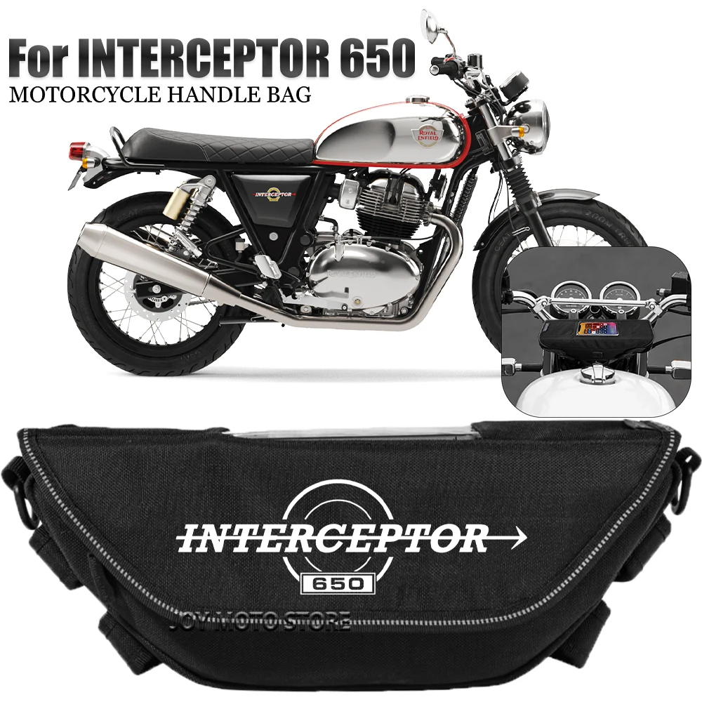 

For Interceptor 650 interceptor 650 Motorcycle accessories tools bag Waterproof And Dustproof Convenient travel handlebar bag