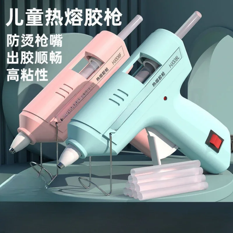 Hot Melt Glue Gun Children Hand-made Fat Head Household Anti-scalding Small Glue Gun High Viscosity Strong Hot Melt Glue Stick
Hot Melt Glue Gun Children Hand-made Fat Head Household Anti-scalding Small Glue Gun High Viscosity Strong Hot Melt Glue Stick