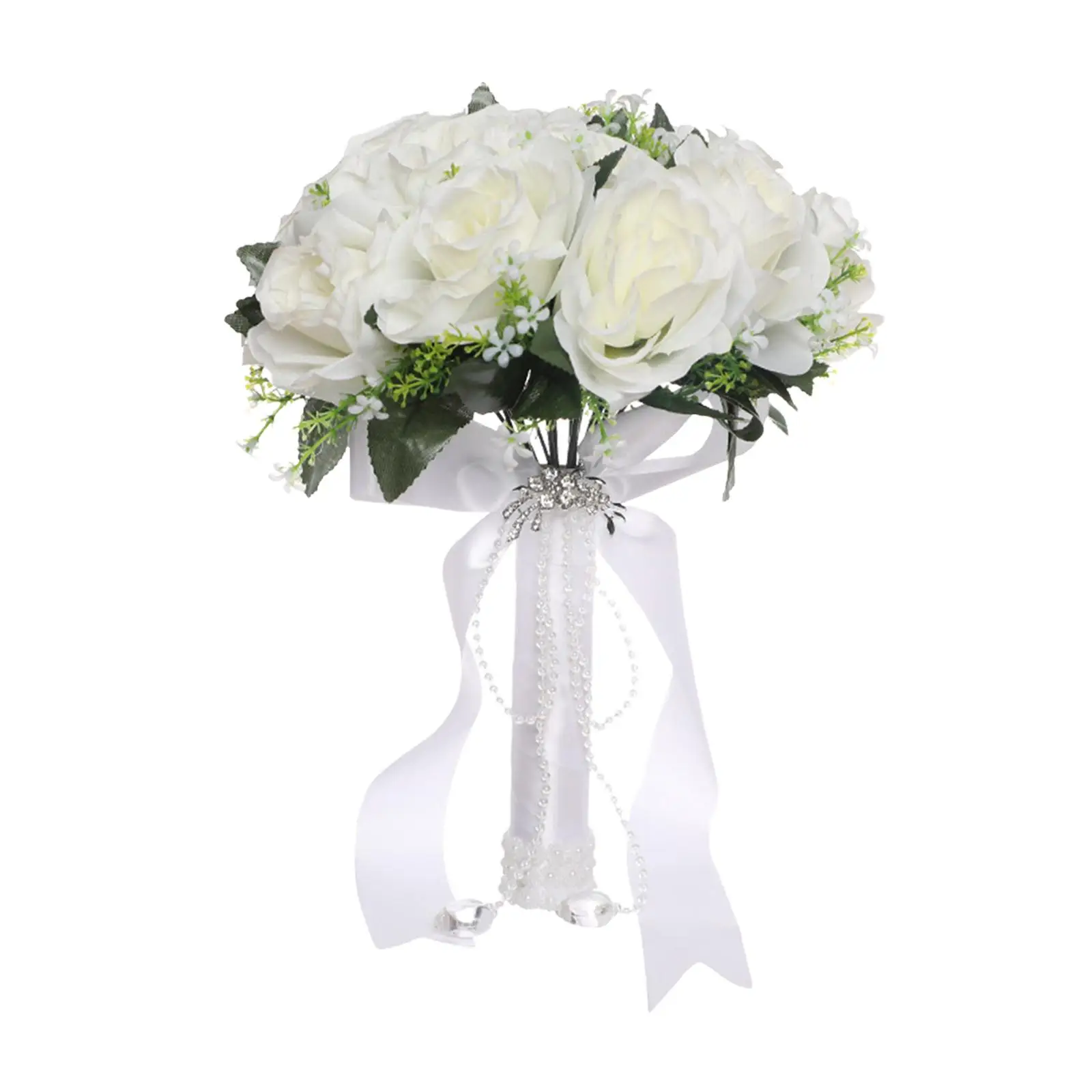 Wedding Bridal Bouquet Vintage Style Toss Bouquet Artificial Rose Flowers for Ceremony Party Anniversary Valentine's Day Decor
Wedding Bridal Bouquet Vintage Style Toss Bouquet Artificial Rose Flowers for Ceremony Party Anniversary Valentine's Day Decor