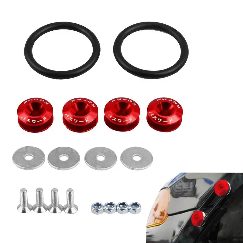 Car Quick Release Fasteners Front Bumpers Rear Bumpers Surrounds Reinforcement Ring Reinforced Surrounding Pad Screws
Car Quick Release Fasteners Front Bumpers Rear Bumpers Surrounds Reinforcement Ring Reinforced Surrounding Pad Screws