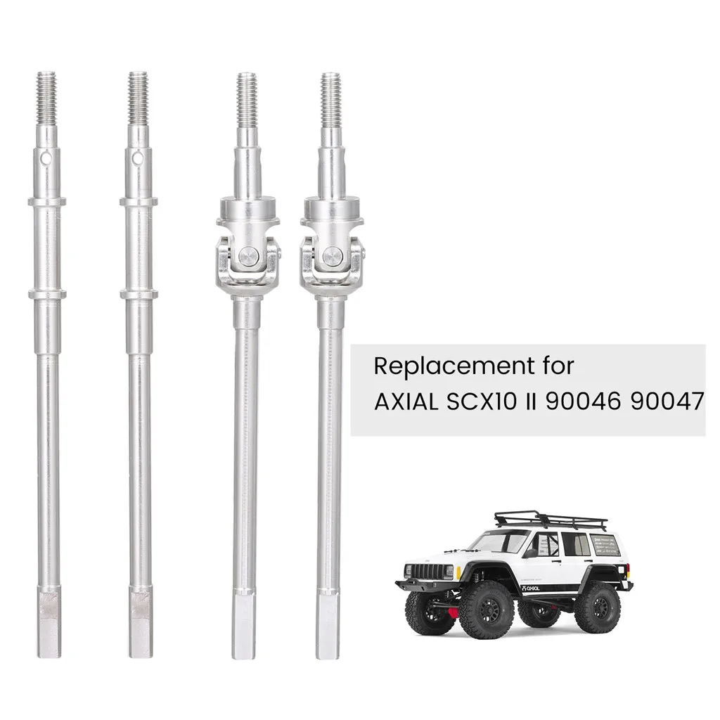 Передний и задний приводной вал из нержавеющей стали для AXIAL SCX10 II 90046 90047
Передний и задний приводной вал из нержавеющей стали для AXIAL SCX10 II 90046 90047