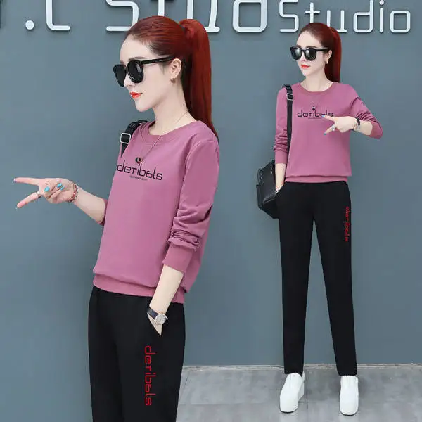 Plus Size Autumn Spring Two Pieces Sets Women Casual Suits Long Sleeve Shirts Hoodie Harem Pants Sportswear Suit Women's Sets
Plus Size Autumn Spring Two Pieces Sets Women Casual Suits Long Sleeve Shirts Hoodie Harem Pants Sportswear Suit Women's Sets