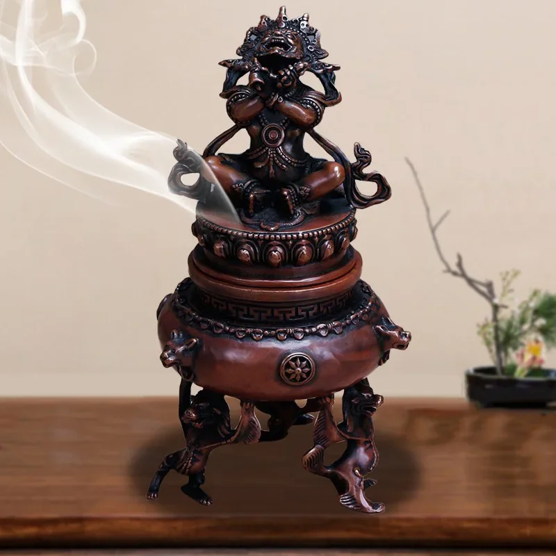 Vajra KongXing Buddha Mother Incense Burner Pure Copper Antique Indoor Plate Incense Burner Incense Burner for Buddha Decoration
Vajra KongXing Buddha Mother Incense Burner Pure Copper Antique Indoor Plate Incense Burner Incense Burner for Buddha Decoration