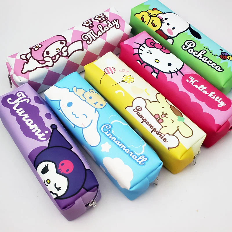 Sanrio Hello Kitty Cinnamoroll Pencil Case Storage Bag No Interlayer PU Water Proof Pencil Case Study Cartoon Animation Gift
Sanrio Hello Kitty Cinnamoroll Pencil Case Storage Bag No Interlayer PU Water Proof Pencil Case Study Cartoon Animation Gift