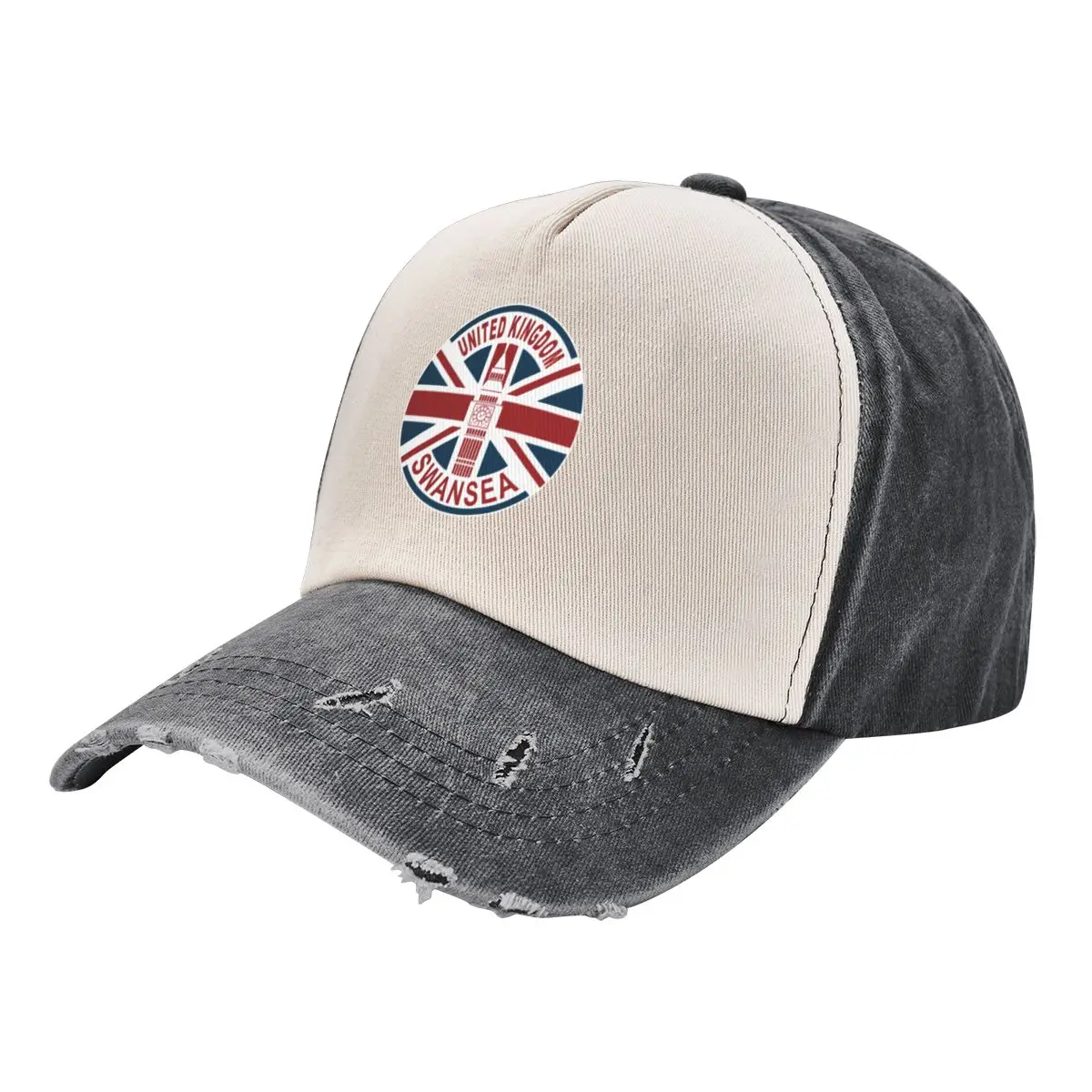 

Swansea City United Kingdom UK Union Jack British FlagCap Baseball Cap Anime Hat Hat Baseball Cap custom Hat For Man Women's
