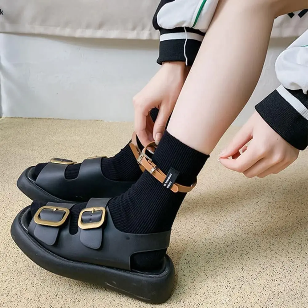 Summer Thin Breathable Women's Socks Korean Style Short Socks with Belt Accessory Socks Cotton Soft Sock
Summer Thin Breathable Women's Socks Korean Style Short Socks with Belt Accessory Socks Cotton Soft Sock