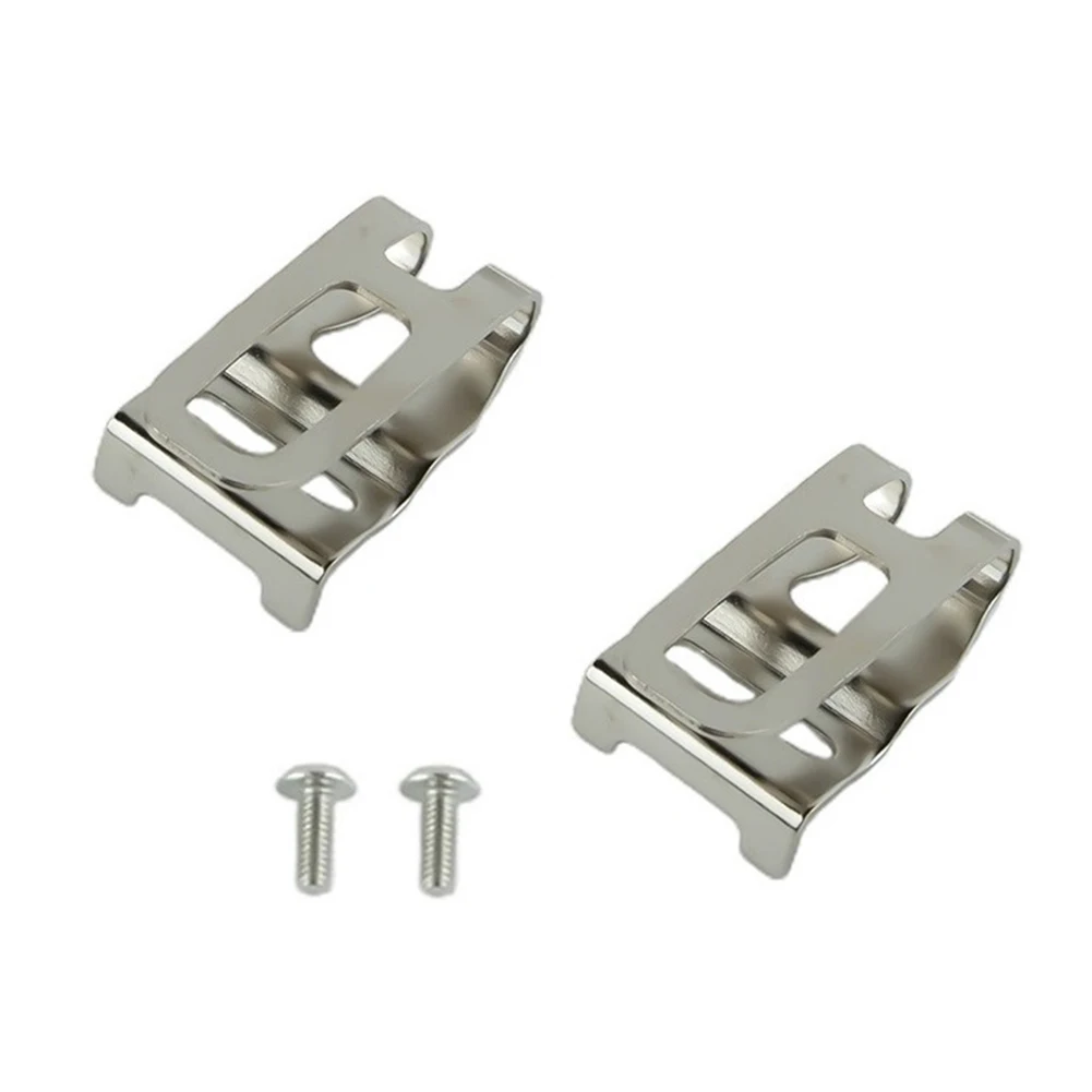 2pcs Electric Drill Belt Clip Hook With Screws 2609111584 For Bosch 18V Cordless Drill Tools Impact Wrench Power Tools Accessory
2pcs Electric Drill Belt Clip Hook With Screws 2609111584 For Bosch 18V Cordless Drill Tools Impact Wrench Power Tools Accessory