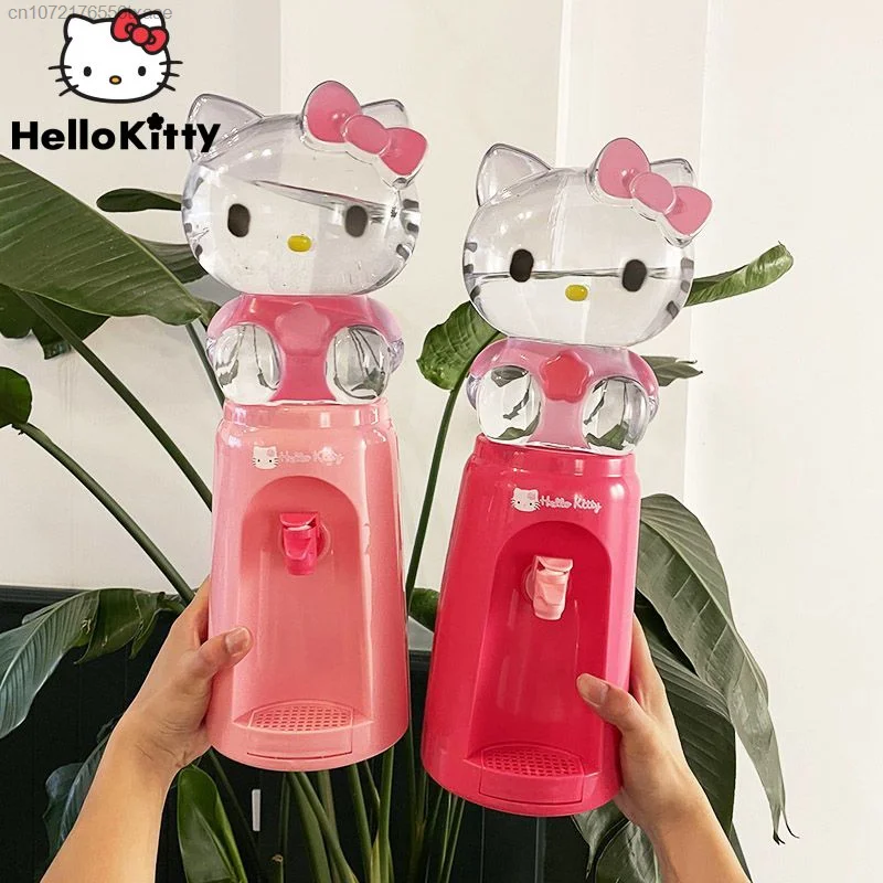 Sanrio Mini Water Dispenser Hello Kitty Cartoon Drink Dispenser With Tap For Adults Children Large Capacity 2000ml Water Machine 
Sanrio Mini Water Dispenser Hello Kitty Cartoon Drink Dispenser With Tap For Adults Children Large Capacity 2000ml Water Machine