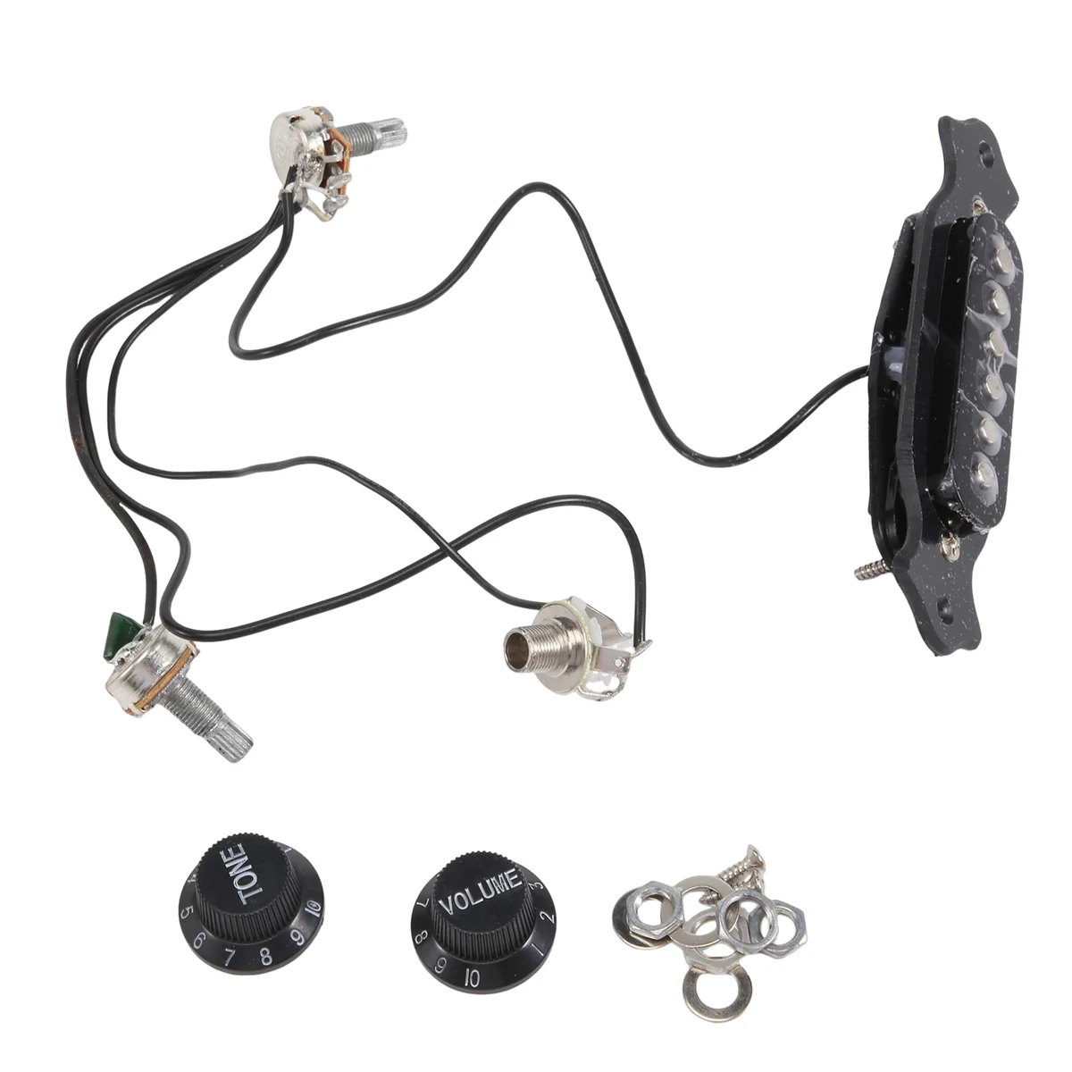 Магнитный акустический Пикап для гитары, черный
Магнитный акустический Пикап для гитары, черный