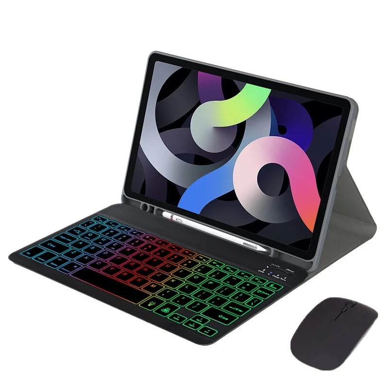 Rainbow Led Light Backlit Keyboard Case for Samsung Galaxy Tab A8 10.5 Case SM-X200 X205 Smart Cover
Rainbow Led Light Backlit Keyboard Case for Samsung Galaxy Tab A8 10.5 Case SM-X200 X205 Smart Cover