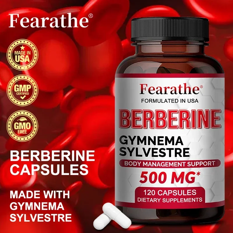Premium Berberine + Gymnema Gymnema Extract Capsules - Helps with Immunity, Heart Health and Energy, Healthy Weight Management
Premium Berberine + Gymnema Gymnema Extract Capsules - Helps with Immunity, Heart Health and Energy, Healthy Weight Management