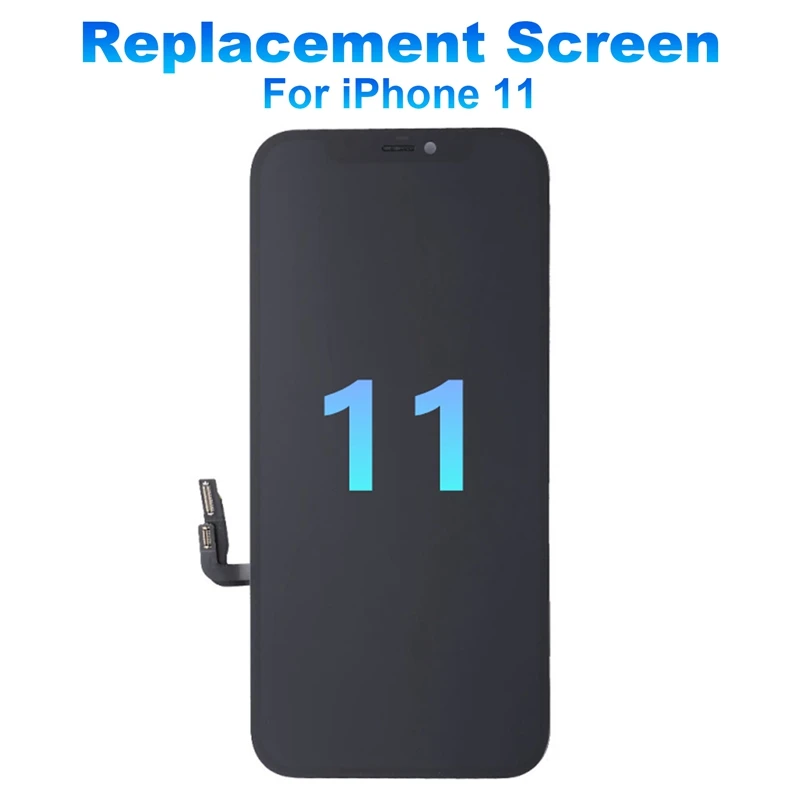 

ABGZ-LCD Display For Iphone 11 TFT Incell Display Screen Replacement Digitizer Assembly No Dead Pixel Touch Screen