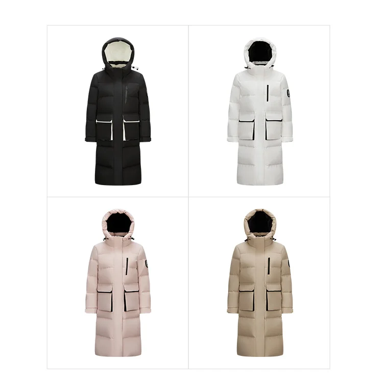 Semir Long Down Jacket 2024 Winter New Windproof Warm Loose Casual Jacket Semir Long Down Jacket 2024 Winter New Windproof Warm Loose Casual Jacket