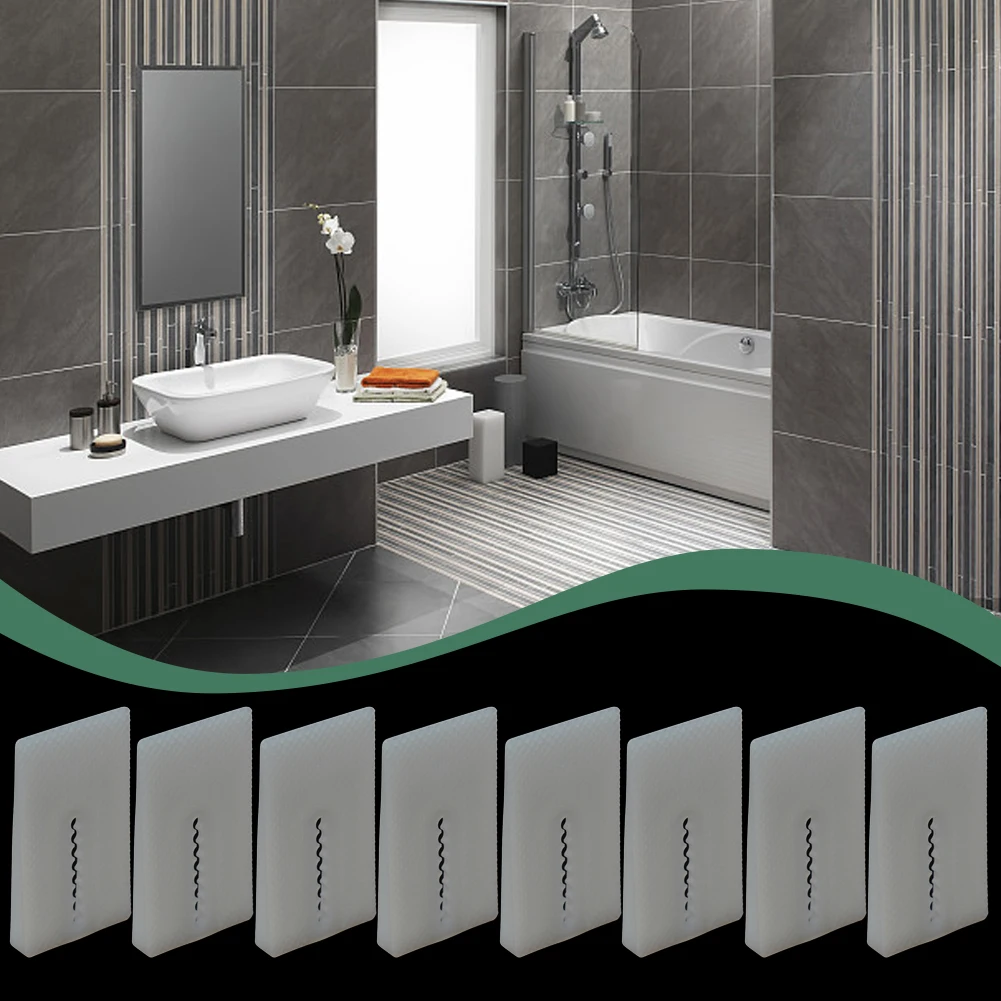 8pcs White Toilet Leveling Shims Multi-Purpose Wedge Gasket Replacement For Furniture-Cabinets Toilets Bed Pad Home Accessories
8pcs White Toilet Leveling Shims Multi-Purpose Wedge Gasket Replacement For Furniture-Cabinets Toilets Bed Pad Home Accessories