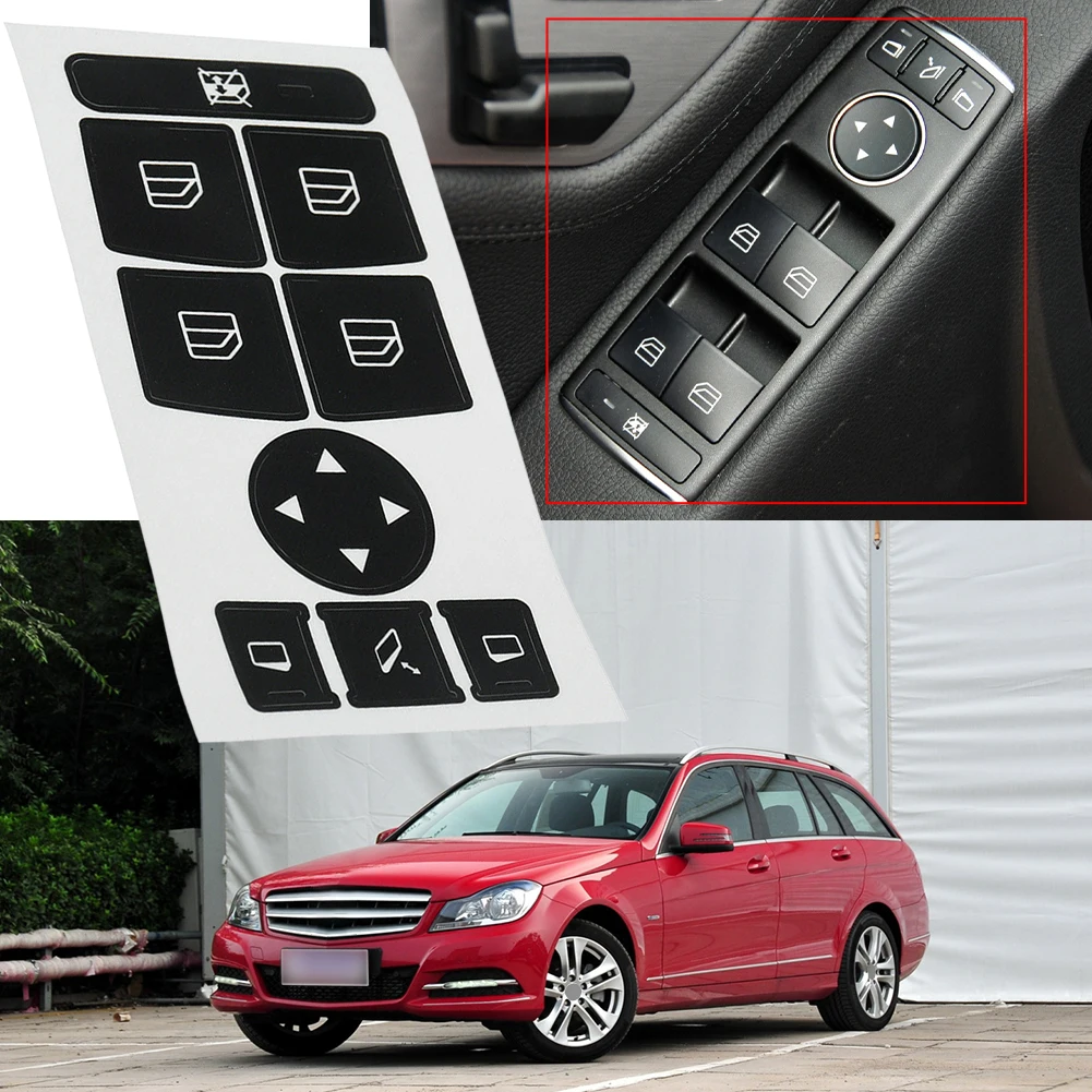 Protect and Beautify Your W204 C300 Buttons with Switch Knob Repair Sticker, Easy Application, Matte Black Finish
Protect and Beautify Your W204 C300 Buttons with Switch Knob Repair Sticker, Easy Application, Matte Black Finish