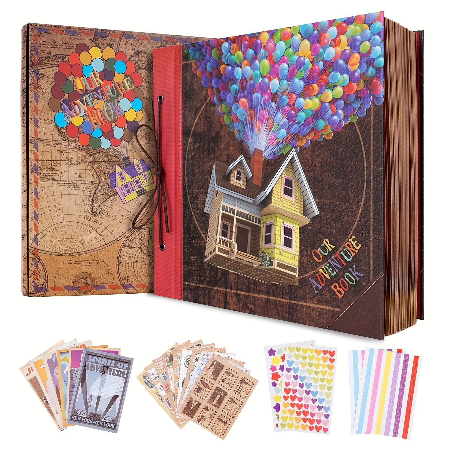 12x12 Inch Scrapbook Photo Album, 60 Pages, 3D Retro Embossed Letter Hardcover Movie Up Travel Journal Memory Book For Couples,
12x12 Inch Scrapbook Photo Album, 60 Pages, 3D Retro Embossed Letter Hardcover Movie Up Travel Journal Memory Book For Couples,