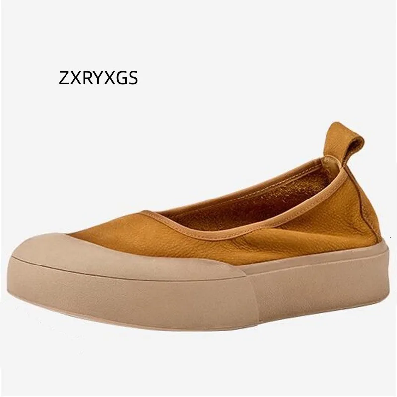 ZXRYXGS 2023 New Top Soft Cowhide Women's Vulcanize Shoes Woman Casual Shoes Flat Platform Soft Non-slip Wear Heightening Shoes
ZXRYXGS 2023 New Top Soft Cowhide Women's Vulcanize Shoes Woman Casual Shoes Flat Platform Soft Non-slip Wear Heightening Shoes