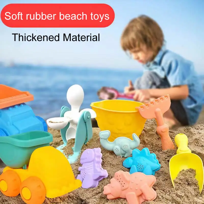Children Beach Toys 18 Pcs Kit Baby Summer Digging Sand Tool with Shovel Water Game Play Outdoor Toy Set Sandbox for Boys Girls
Children Beach Toys 18 Pcs Kit Baby Summer Digging Sand Tool with Shovel Water Game Play Outdoor Toy Set Sandbox for Boys Girls