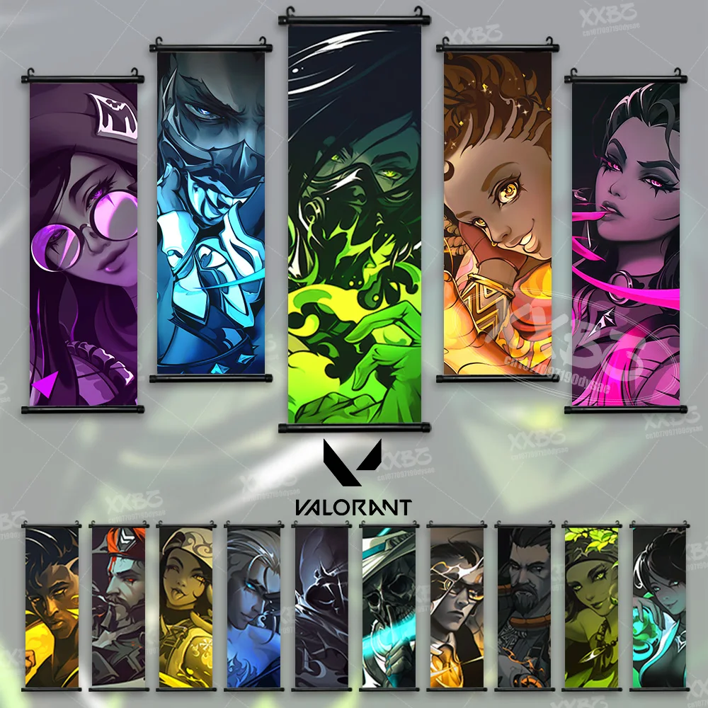 Game Valorant Posters Sage Home Decor Omen Hanging Painting Breach Wall Art Raze Scrolls Picture Reyna Mural Killjoy Wallpaper
Game Valorant Posters Sage Home Decor Omen Hanging Painting Breach Wall Art Raze Scrolls Picture Reyna Mural Killjoy Wallpaper