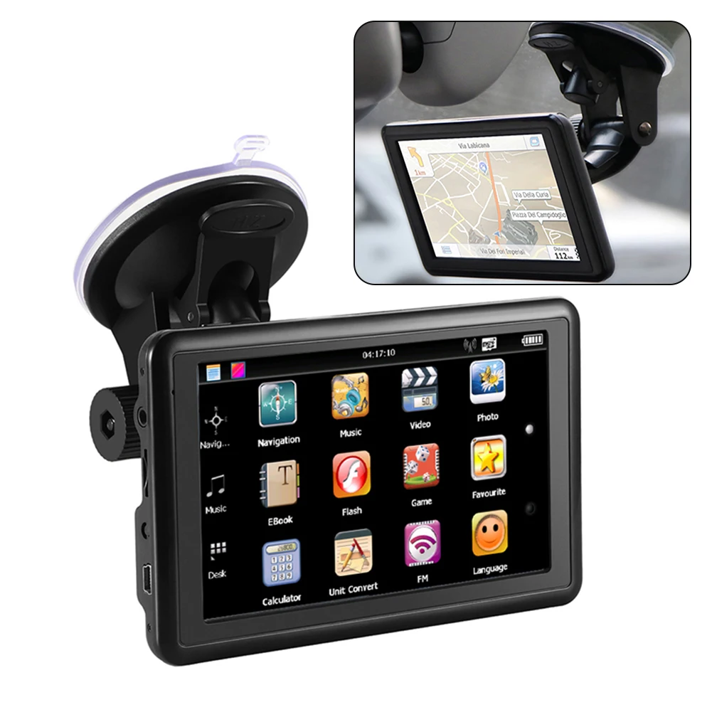 Автомобильный GPS-навигатор, 5-дюймовый сенсорный экран HD, автомобильный радиоприемник, мультимедийный плеер с 8 Гб + 32 ГБ, карты Америки и Европы, GPS-навигаторы
Автомобильный GPS-навигатор, 5-дюймовый сенсорный экран HD, автомобильный радиоприемник, мультимедийный плеер с 8 Гб + 32 ГБ, карты Америки и Европы, GPS-навигаторы