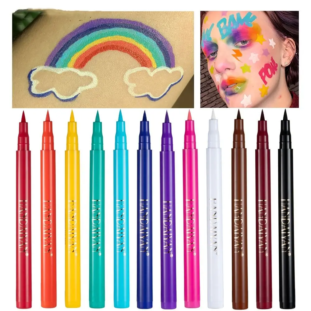 Rainbow Liquid Eye Liner Pencil Beginner Novice Waterproof Liner Combination Long-lasting Natural Eyeliner Gel Pen Female/Girls
Rainbow Liquid Eye Liner Pencil Beginner Novice Waterproof Liner Combination Long-lasting Natural Eyeliner Gel Pen Female/Girls
