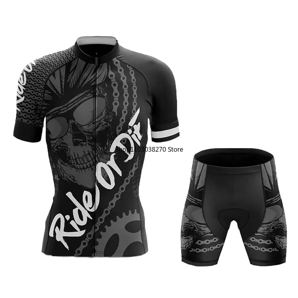 Ride or Die Summer Cycling Jersey Short Set Wear Gel Breathable Pad MTB Clothes Kits Bike Clothing Road Suit
Ride or Die Summer Cycling Jersey Short Set Wear Gel Breathable Pad MTB Clothes Kits Bike Clothing Road Suit