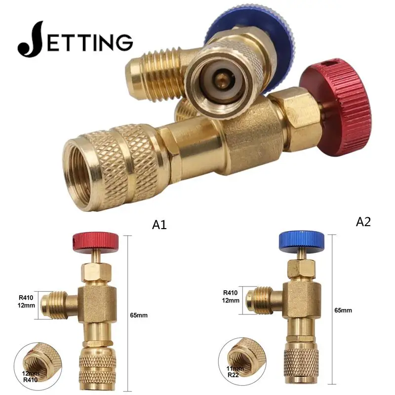 

Предохранительный клапан для жидкости R410A R22, 1/4 дюйма, адаптер безопасности для кондиционера, ремонт и фторид